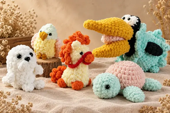 Вязаные игрушки